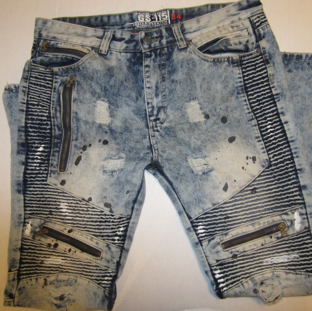 GS-115 Moto Jeans